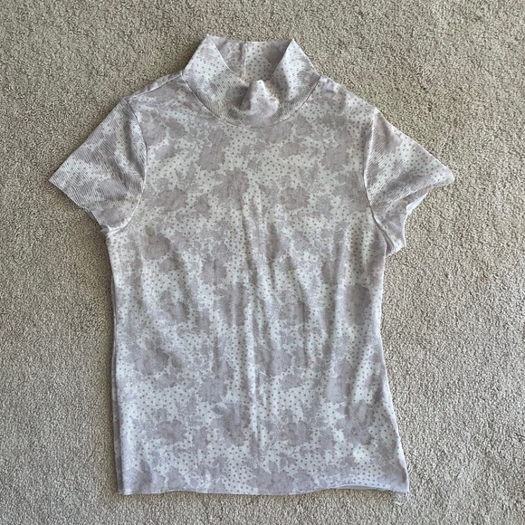 Free People Mesh Baby Tee (Size M) - Picture 3 of 4